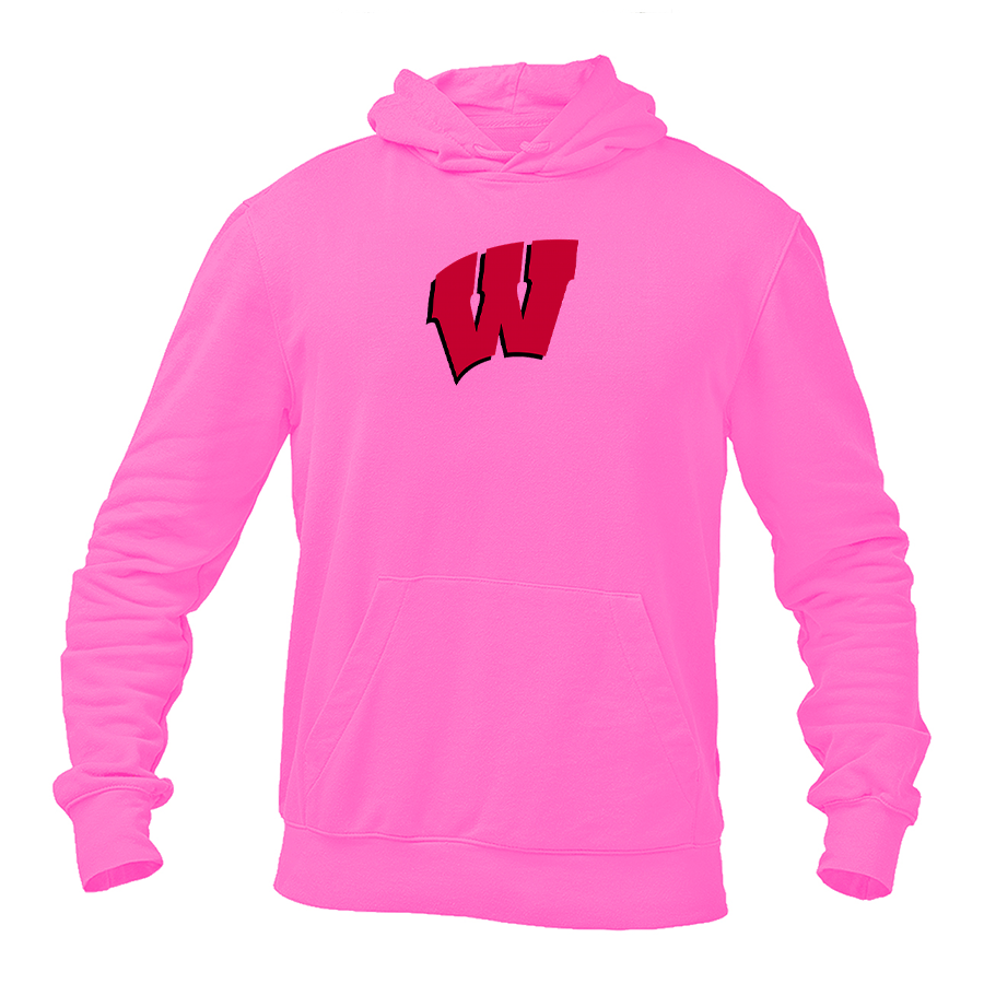 Men's Wisconsin Badgers Logo Pullover Hoodie