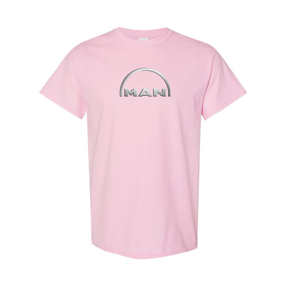 Men's MAN Logo Cotton T-Shirt