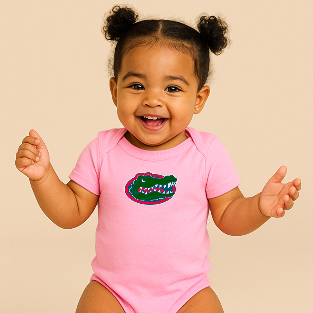 Florida Gators Logo Baby Romper Onesie
