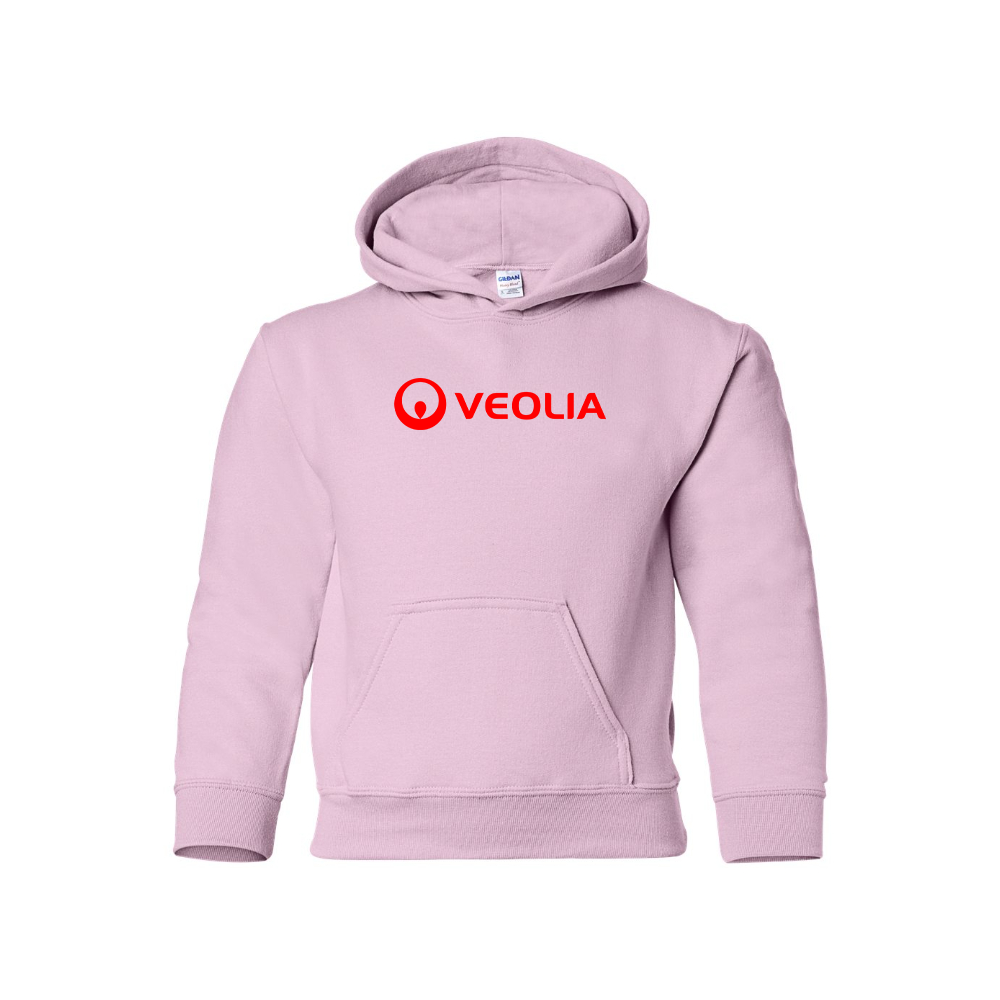 Youth Veolia Logo  Pullover Hoodie