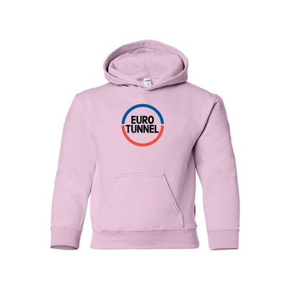 Youth   Eurotunnel    Logo  Pullover Hoodie