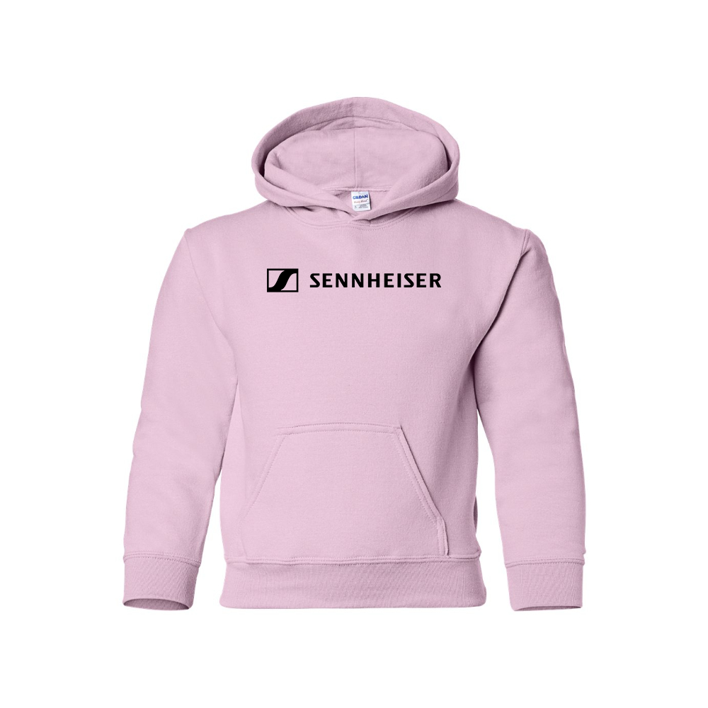 Youth Sennheiser Logo Pullover Hoodie