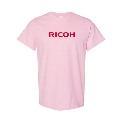 Men's Ricoh Logo Cotton T-Shirt