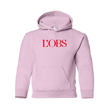 Youth L'OBS Logo  Pullover Hoodie