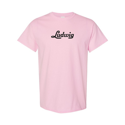 Men's Ludwig  Logo Cotton T-Shirt