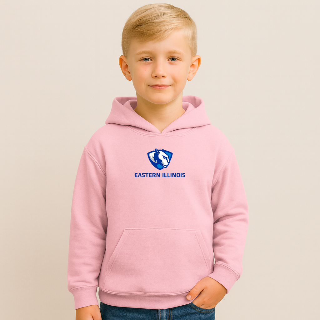 Youth Eastern Illinois Panthers Logo Pullover Hoodie