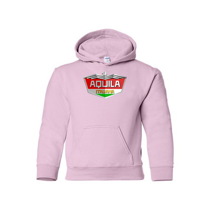 Youth Aquila Italiana  Logo Pullover Hoodie