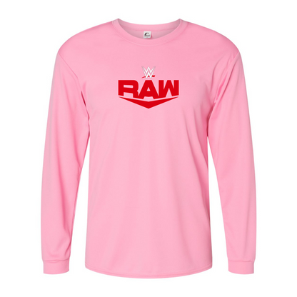 Men's  WWE Raw Performance Long Sleeve T-Shirt