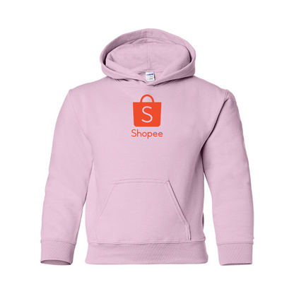 Youth Shopee Logo Pullover Hoodie