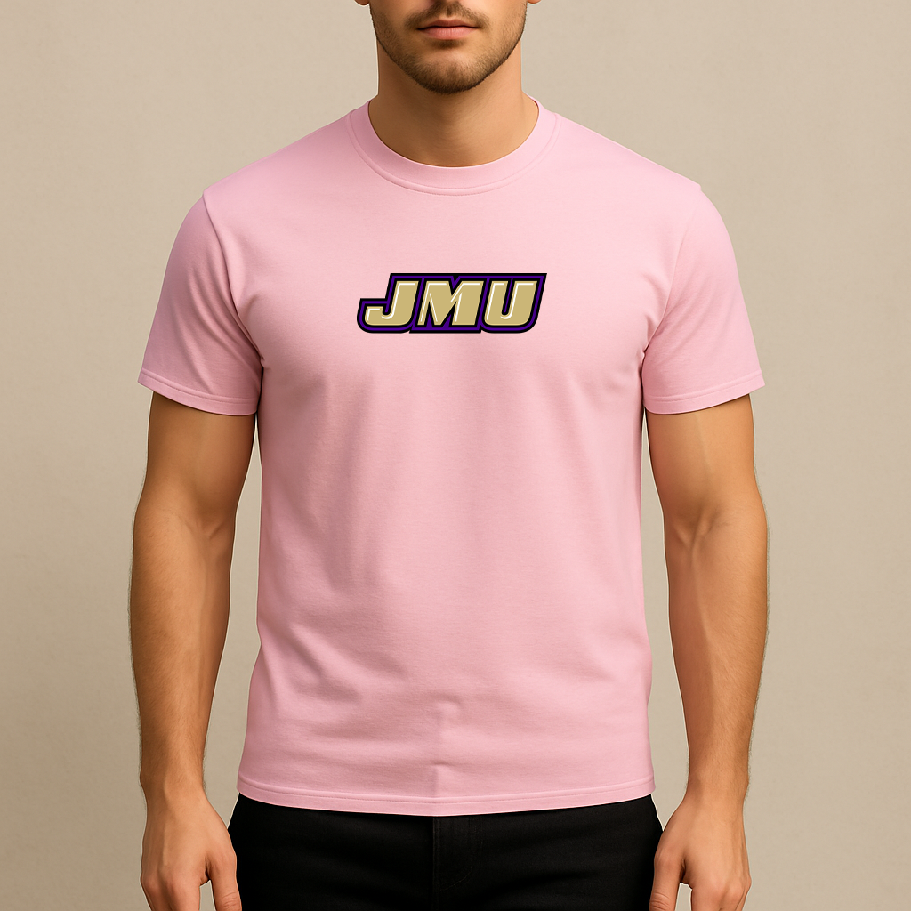Men's James Madison Dukes Logo Cotton T-Shirt