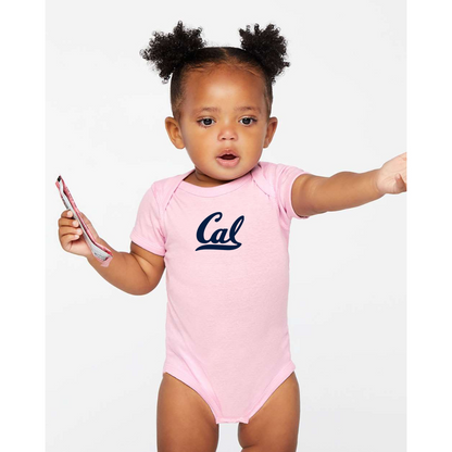 California Golden Bears  Rabbit Skins Infant Baby Rib Bodysuit