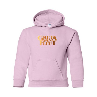 Youth Greta Van Fleet Logo Pullover Hoodie
