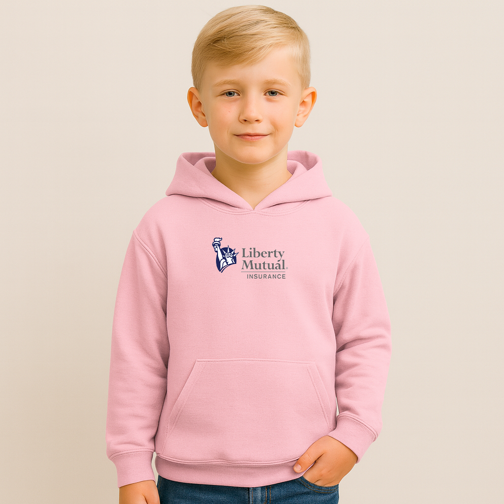 Youth Liberty Mutual Insurance Logo Pullover Hoodie