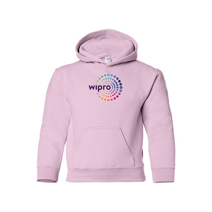 Youth Wipro Logo  Pullover Hoodie