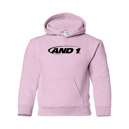 Youth AND1 Logo Pullover Hoodie