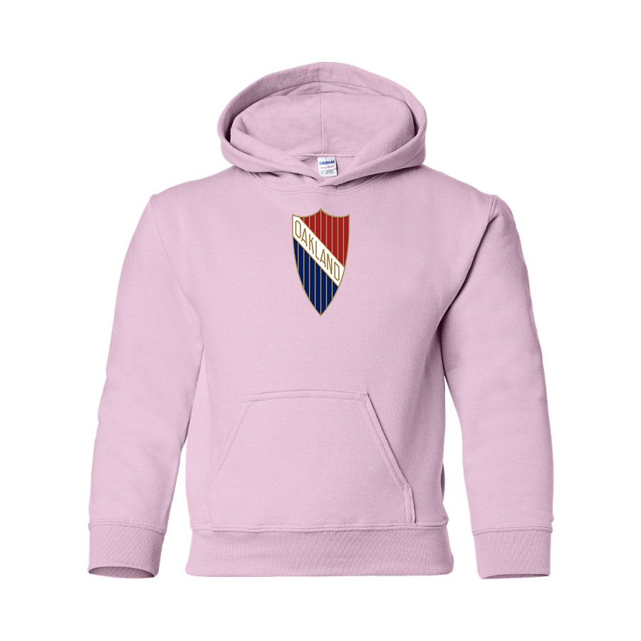 Youth Oakland Logo Pullover Hoodie