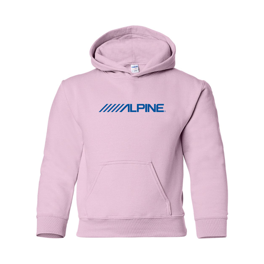 Youth Alpine Logo  Pullover Hoodie