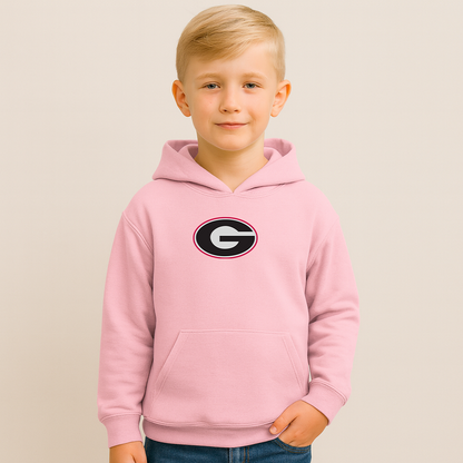 Youth Georgia Bulldogs Logo Pullover Hoodie