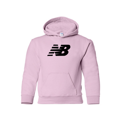 Youth New Balance Logo  Pullover Hoodie