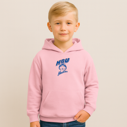 Youth Houston Baptist Huskies Logo Pullover Hoodie