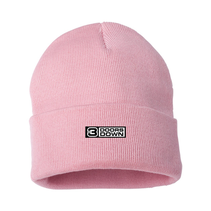 3 Doors Down Logo Beanie Hat