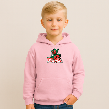 Youth MVSU Delta Devils Logo Pullover Hoodie