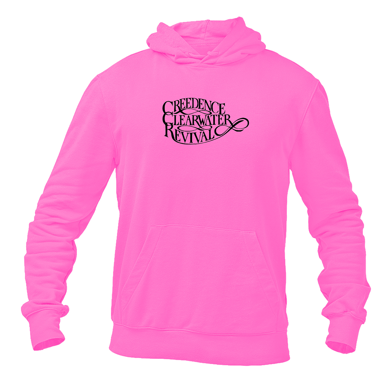Men's Creedence Clearwater Revival Softstyle Midweight Hooded Sweatshirt