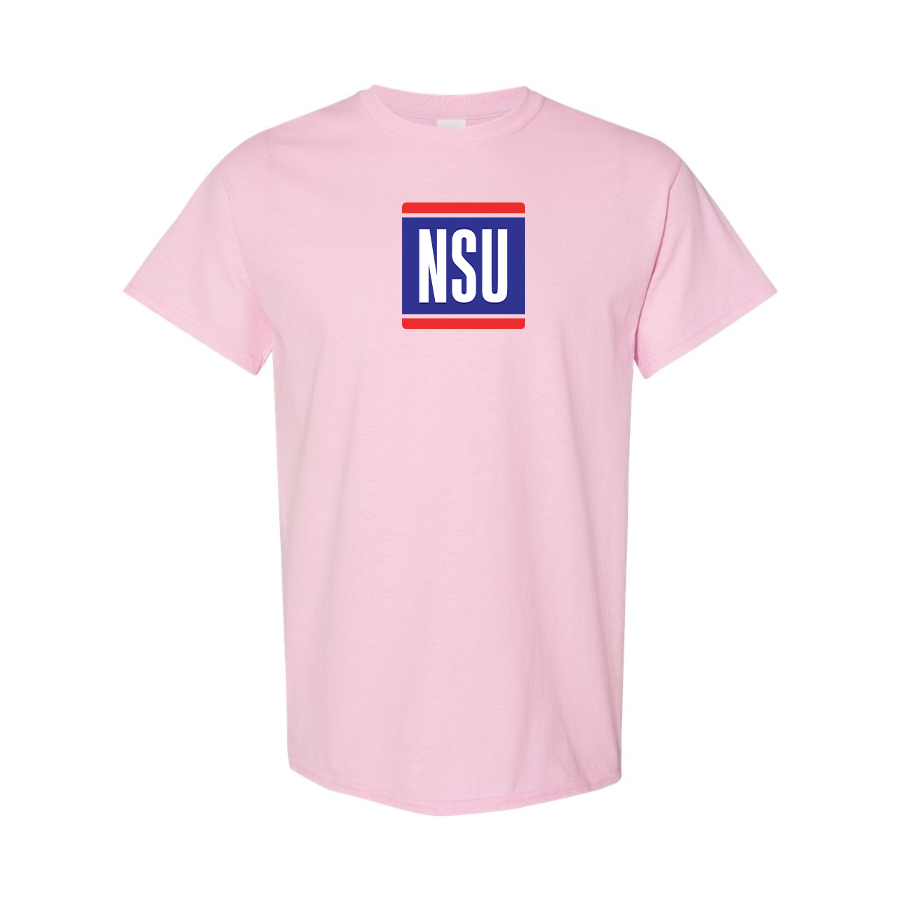 Men's NSU Logo Cotton T-Shirt