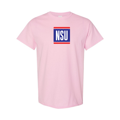 Men's NSU Logo Cotton T-Shirt