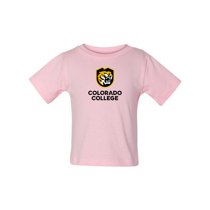 Colorado College Tigers BELLA CANVAS Infant Jersey Tee