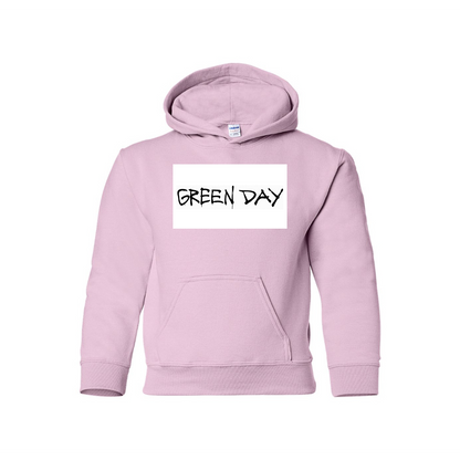 Youth Green Day Logo Pullover Hoodie