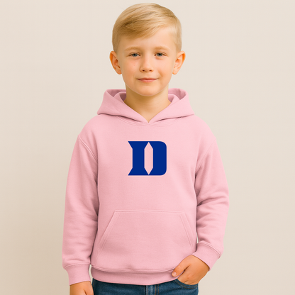 Youth Duke Blue Devils Logo Pullover Hoodie
