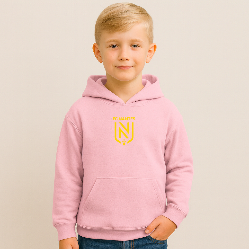 Youth FC Nantes Soccer Logo Pullover Hoodie