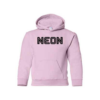 Youth Neon Logo Pullover Hoodie