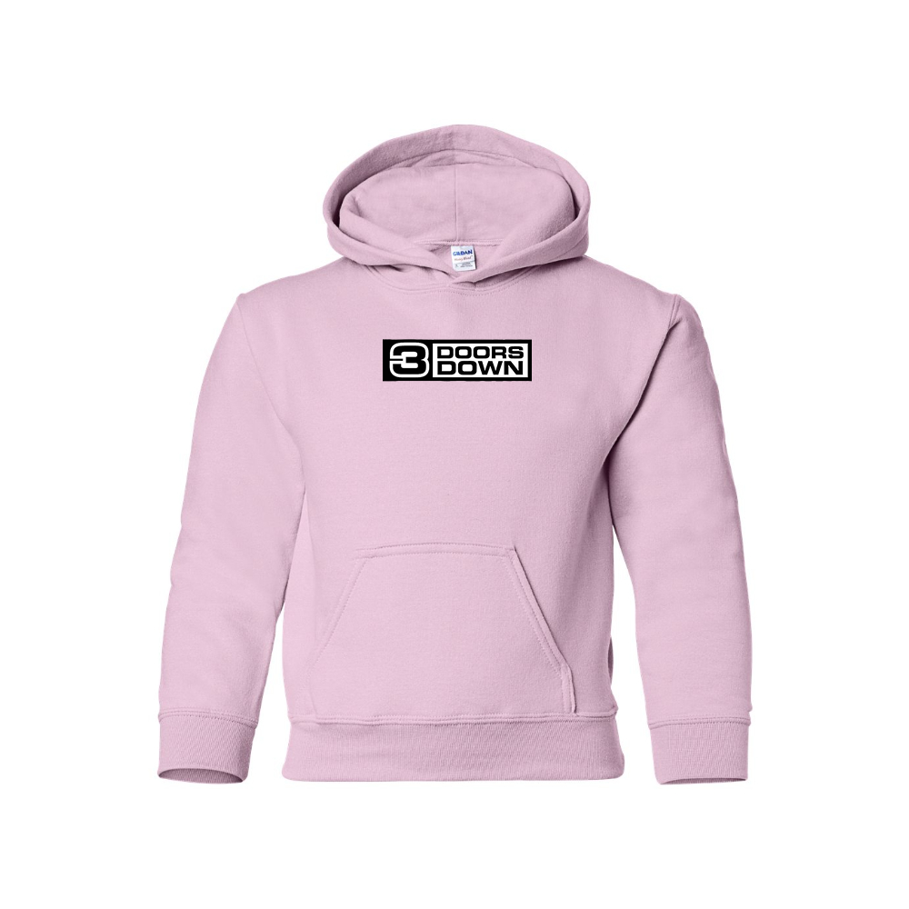 Youth 3 Doors Down Logo Pullover Hoodie