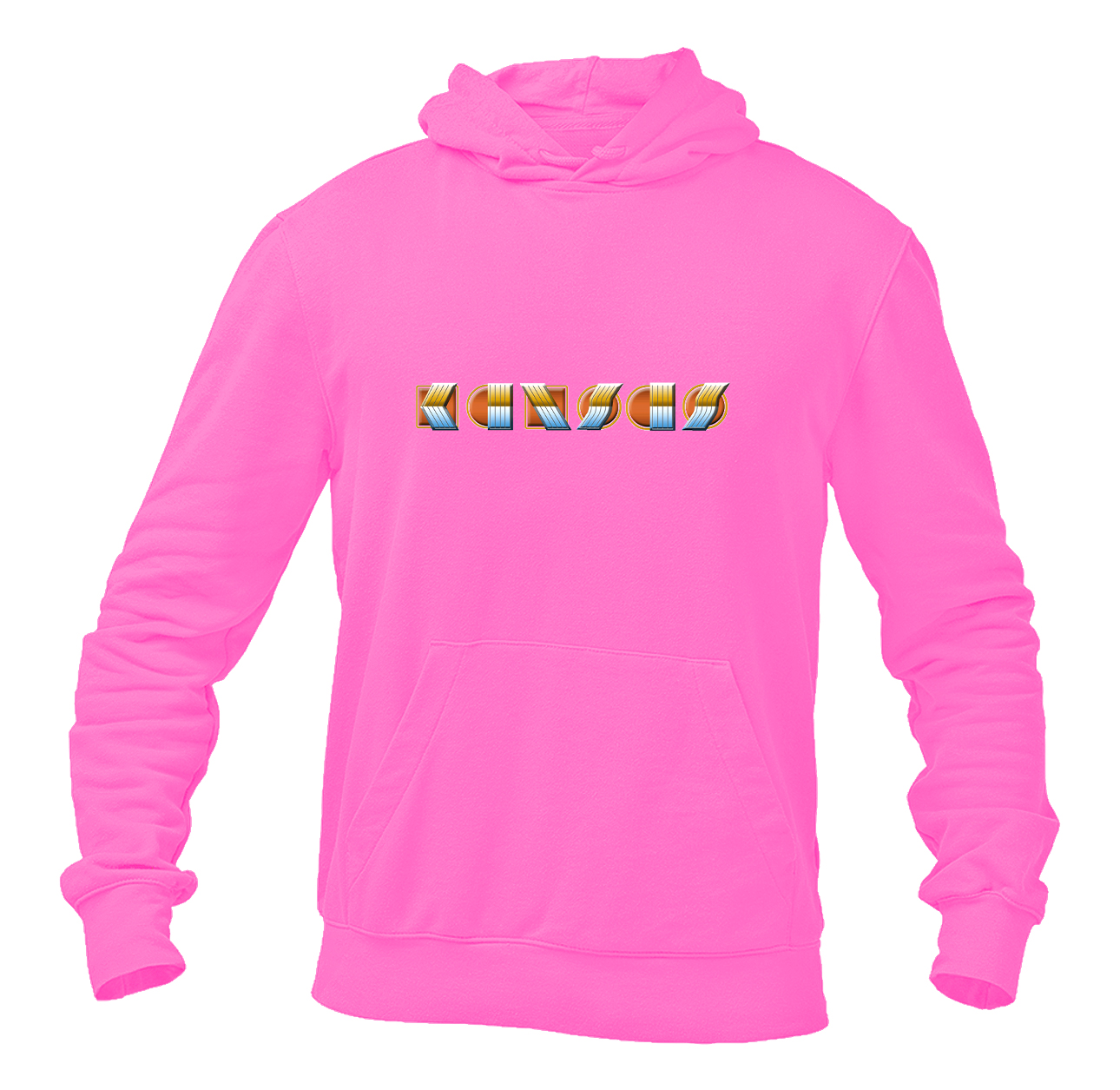 Men's Kansas Softstyle Midweight Hooded Sweatshirt