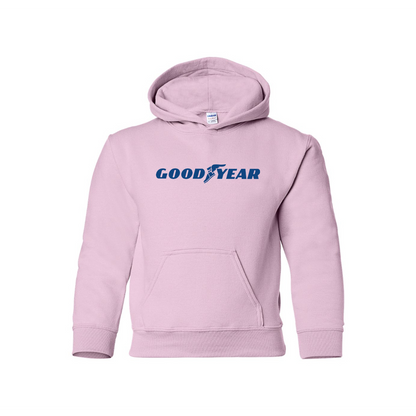 Youth  Goodyear Logo Pullover Hoodie