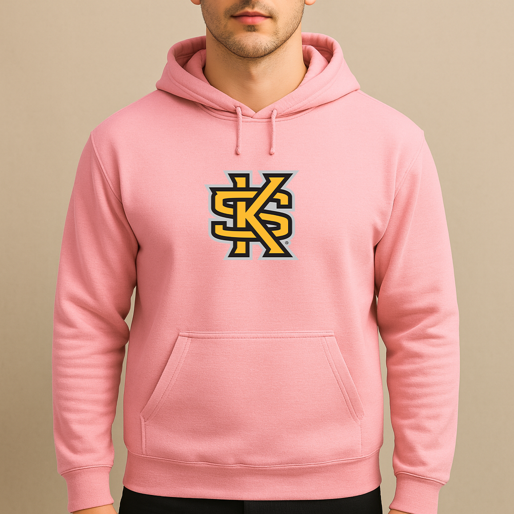 Men's Kennesaw State Owls Logo Pullover Hoodie