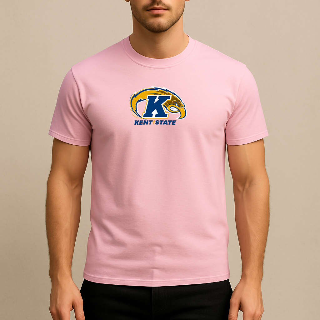 Men's Kent State Golden Flashes Logo Cotton T-Shirt