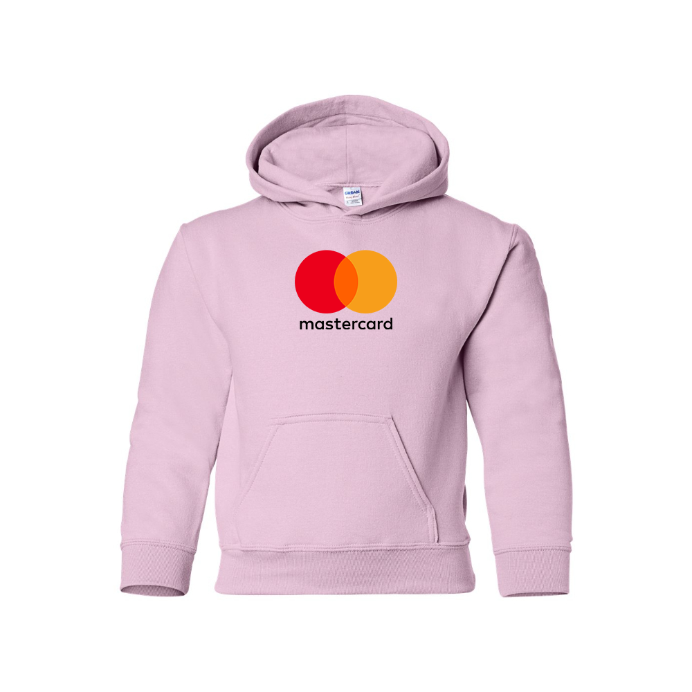 Youth Mastercard Logo  Pullover Hoodie