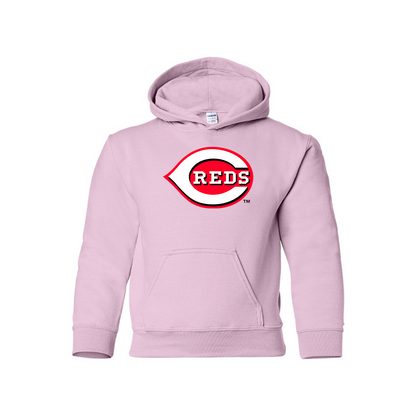 Youth Cincinnati Reds Pullover Hoodie