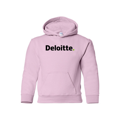Youth Deloitte Logo Pullover Hoodie