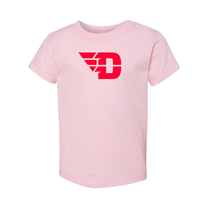 Dayton Flyers BELLA  CANVAS Toddler Jersey Tee
