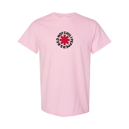 Men's Red Hot Chili Peppers Logo Cotton T-Shirt