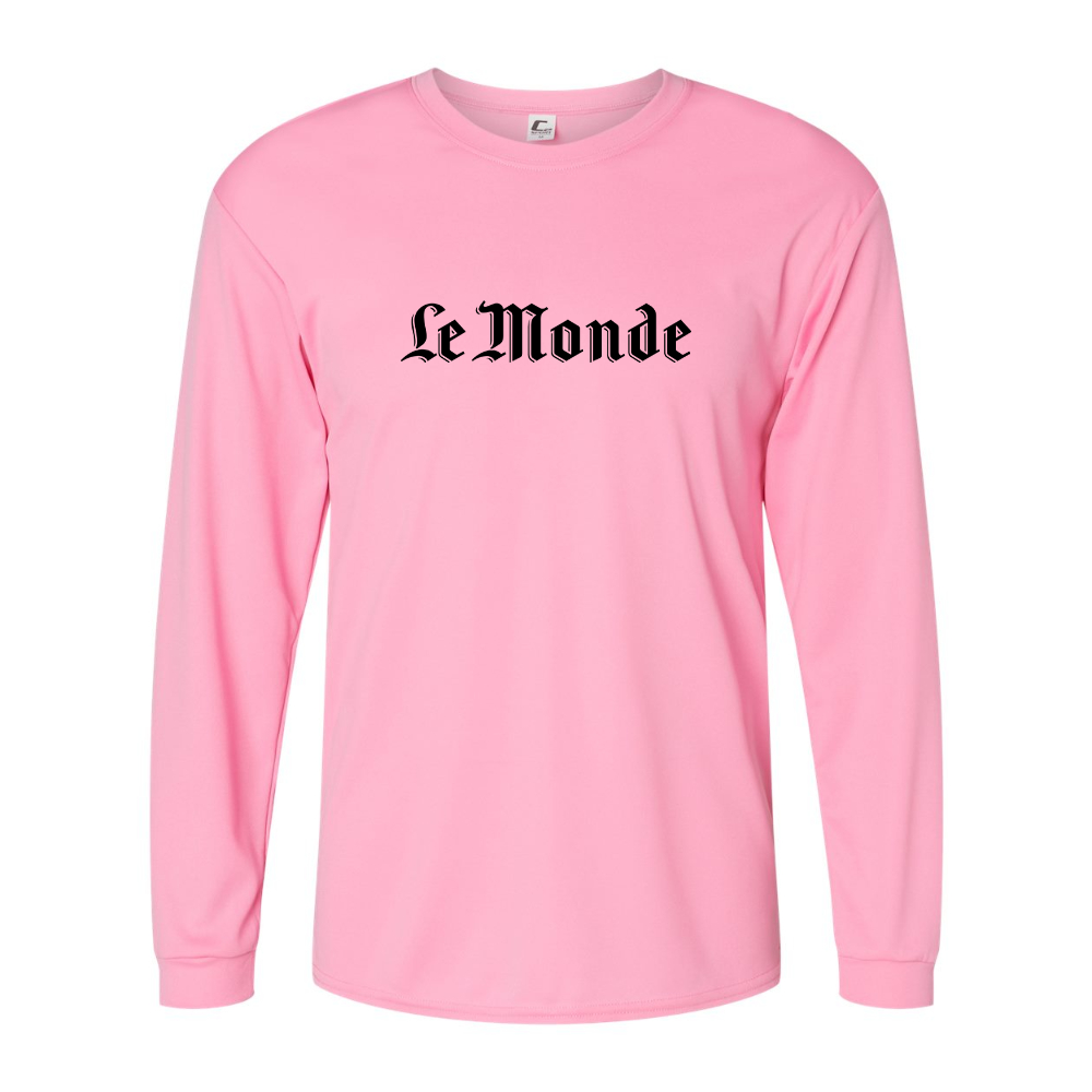 Men's Le Monde  Performance Long Sleeve T-Shirt