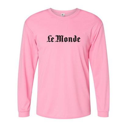 Men's Le Monde  Performance Long Sleeve T-Shirt