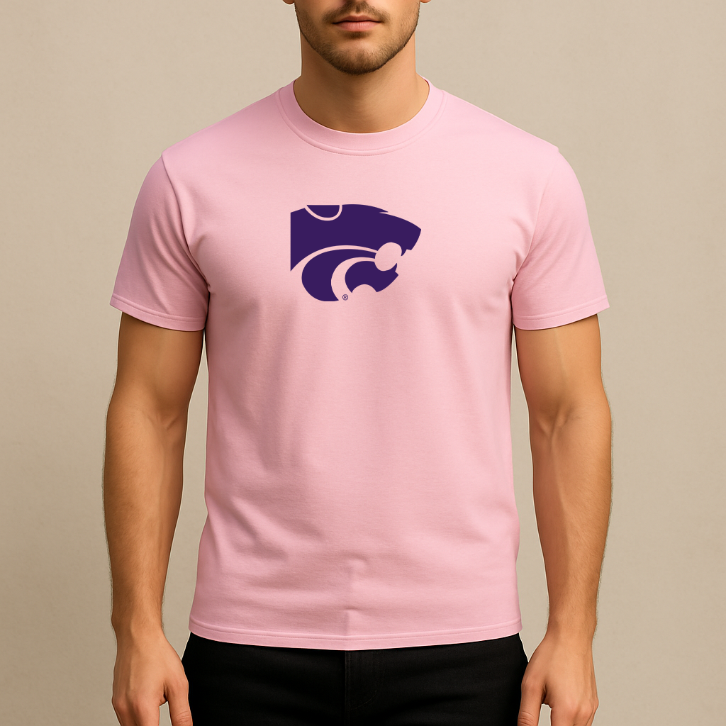 Men's Kansas State Wildcats Logo Cotton T-Shirt