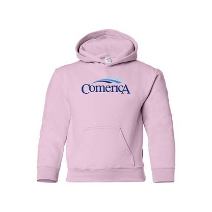 Youth Comerica  Logo Pullover Hoodie