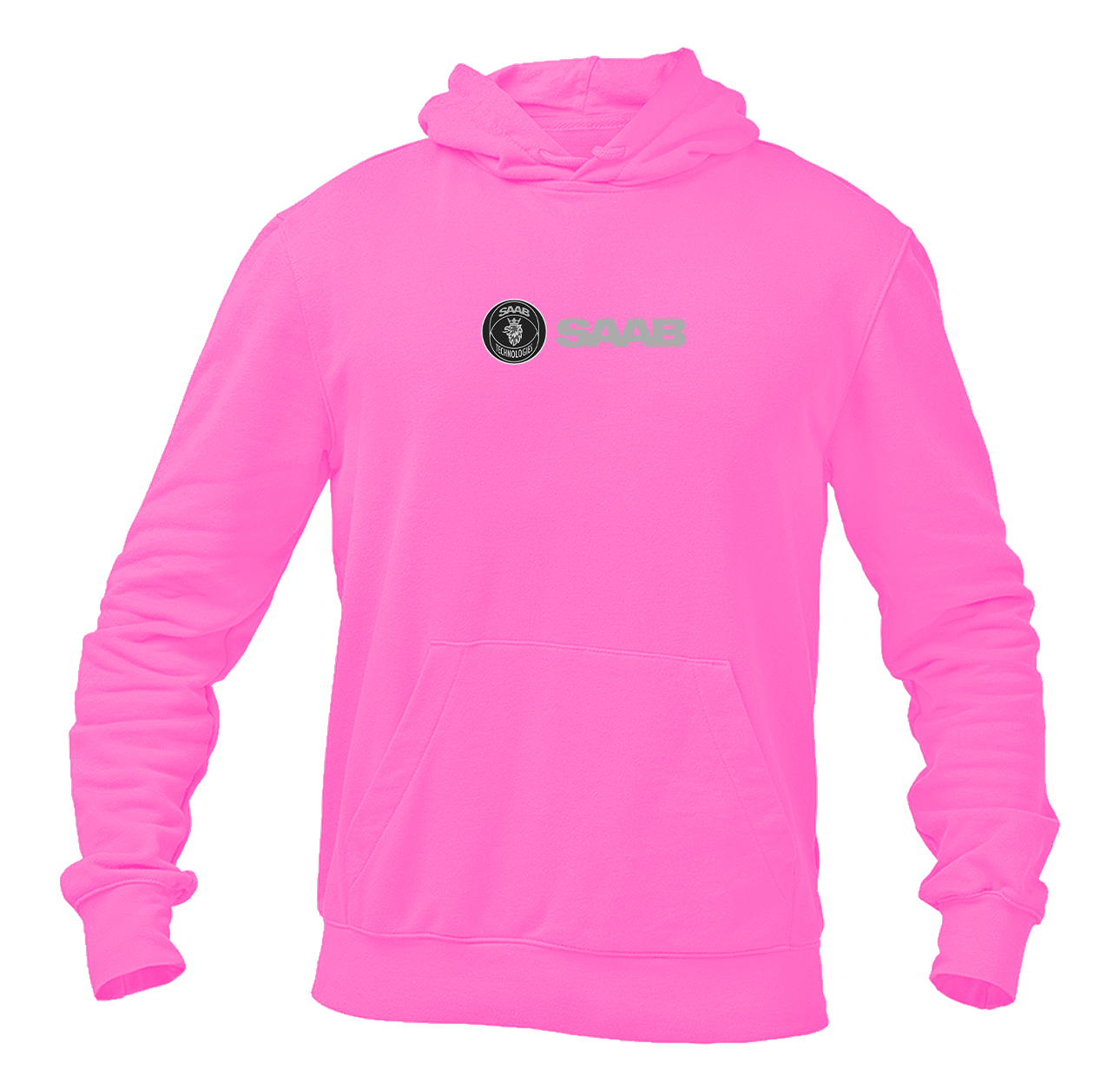 Men's Saab Logo Pullover Hoodie