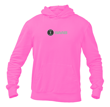 Men's Saab Logo Pullover Hoodie